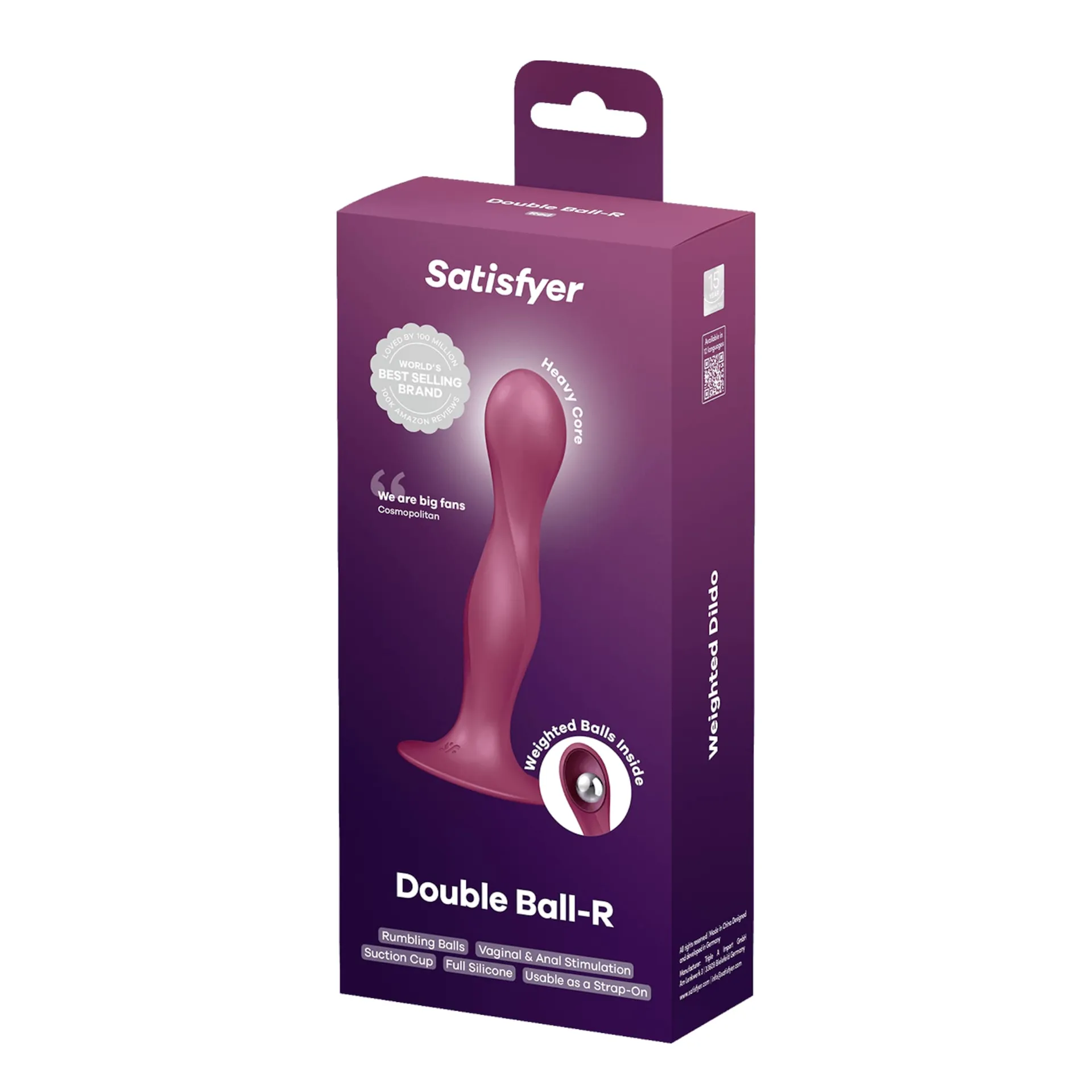 Satisfyer Double Ball-R, 18 cm Satisfyer Double Ball-R, 18 cm