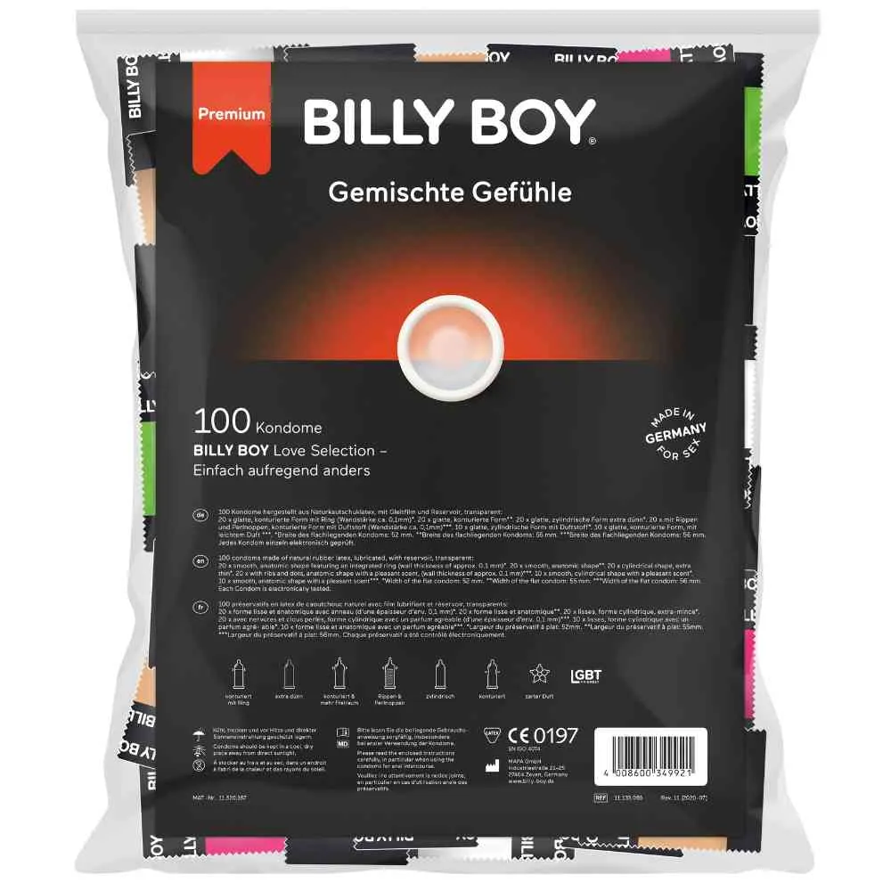 Kondome "Gemischte Gefühle" Kondome "Gemischte Gefühle"