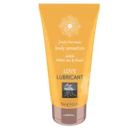 Shiatsu »White tea & Peach Love« Gleitgel mit Geschmack 75ml Shiatsu »White tea & Peach Love« Gleitgel mit Geschmack 75ml
