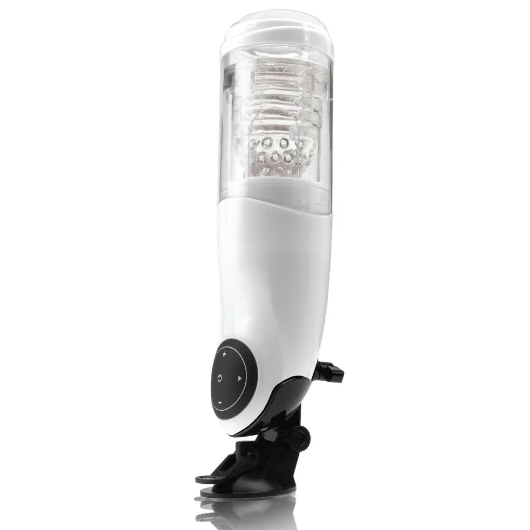 Masturbator mit Vibration-, Dreh- und Stoßfunktion Mega-Bator – Bild 4