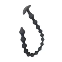 BRUTUS Beaded Chain: Analkette, schwarz BRUTUS Beaded Chain: Analkette, schwarz