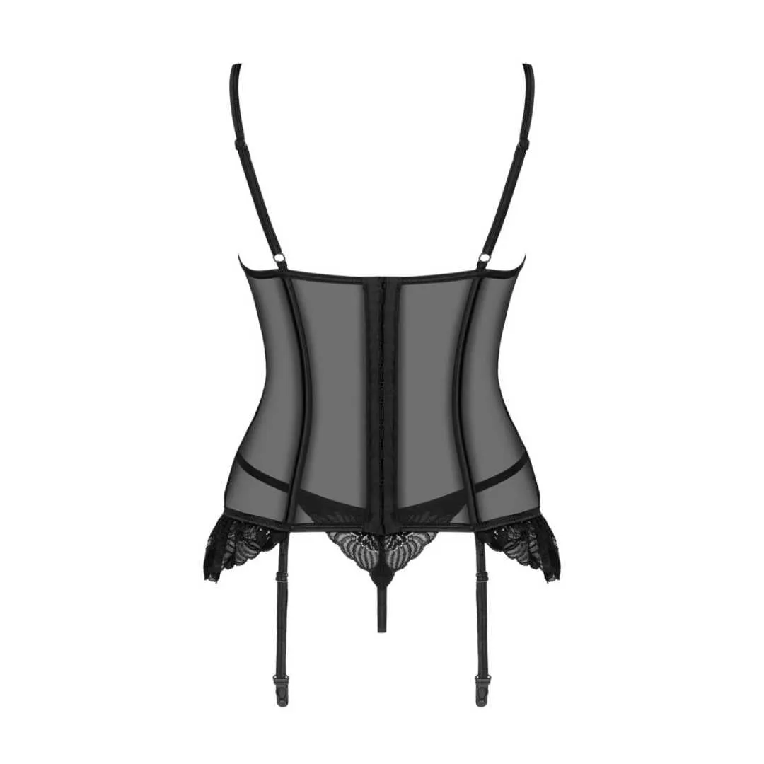 Strapshemd plus String „Serena Love“ mit Spitze – Bild 5