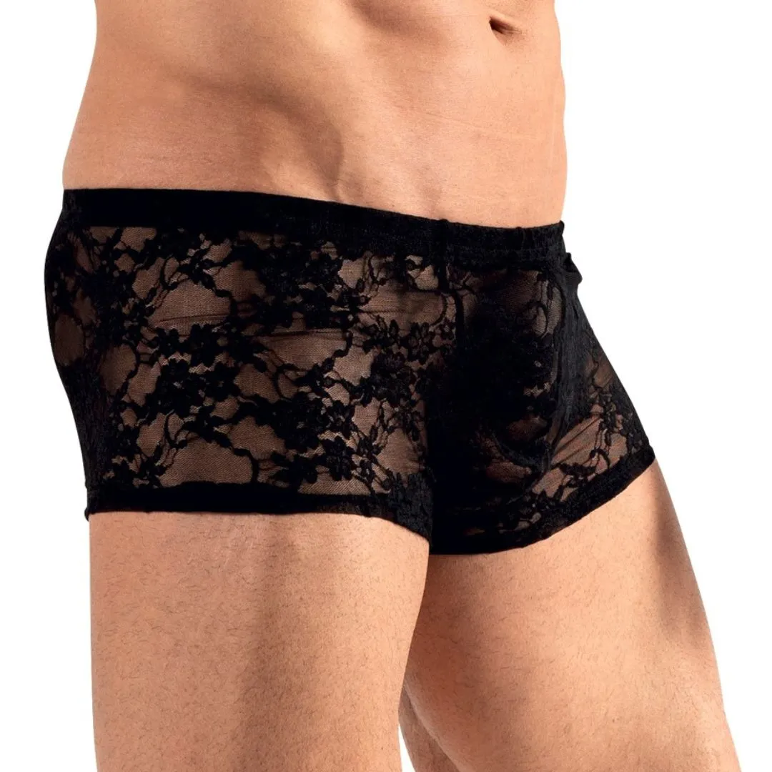 Transparente Pants aus floraler Spitze – Bild 4