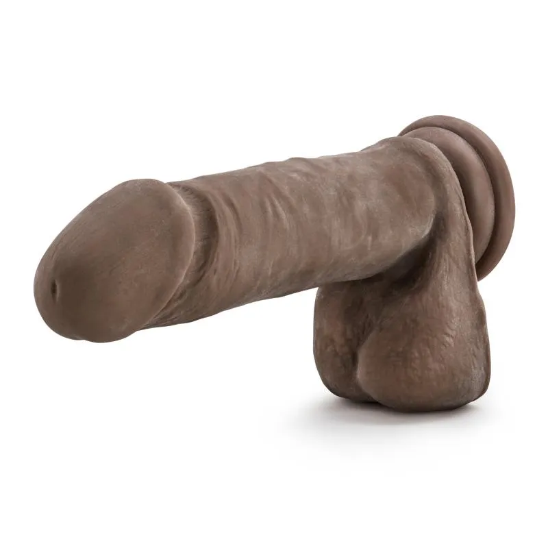 Dr. Skin »Mr. Magic« Realistischer Dildo mit Saugnapf - 22,8 cm - Schokolade – Bild 3