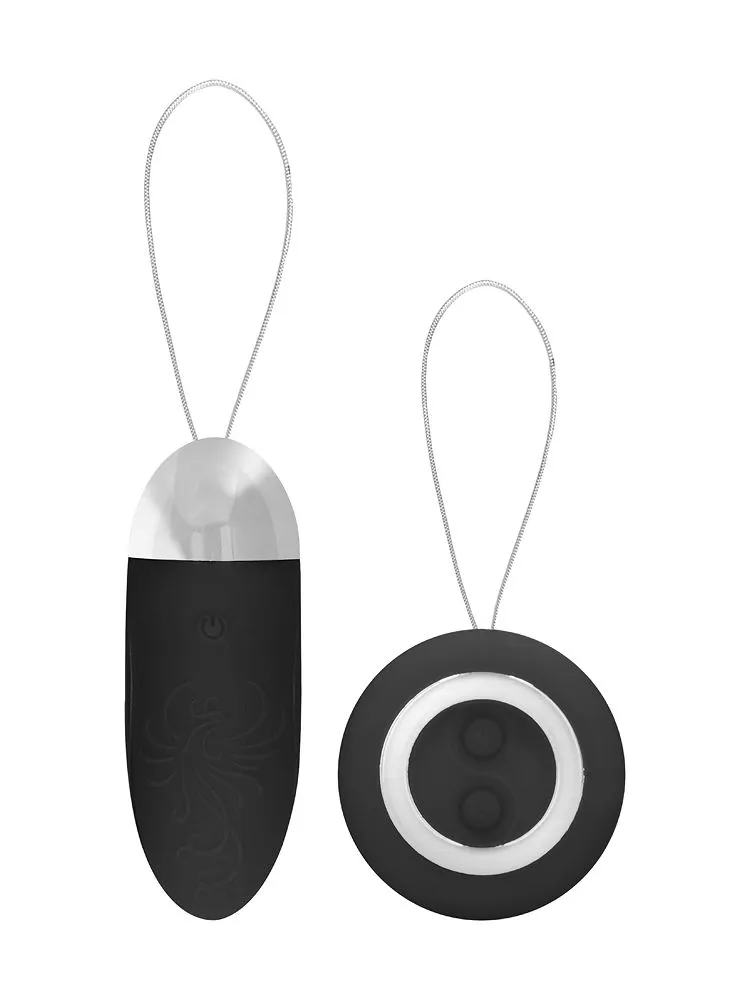 Simplicity Luca: Vibro-Ei mit Fernbedienung, schwarz Simplicity Luca: Vibro-Ei mit Fernbedienung, schwarz