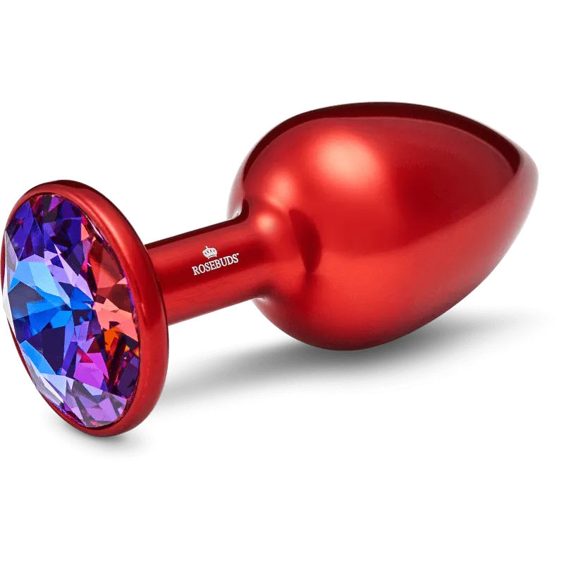 Rosebuds™ - Medium Alu Rot Kristall – Bild 2