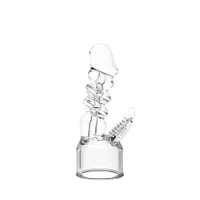 Power Wand Super Dong: Vibratoraufsatz, transparent Power Wand Super Dong: Vibratoraufsatz, transparent