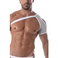Schulter Harness mit Netz weiß Schulter Harness mit Netz weiß