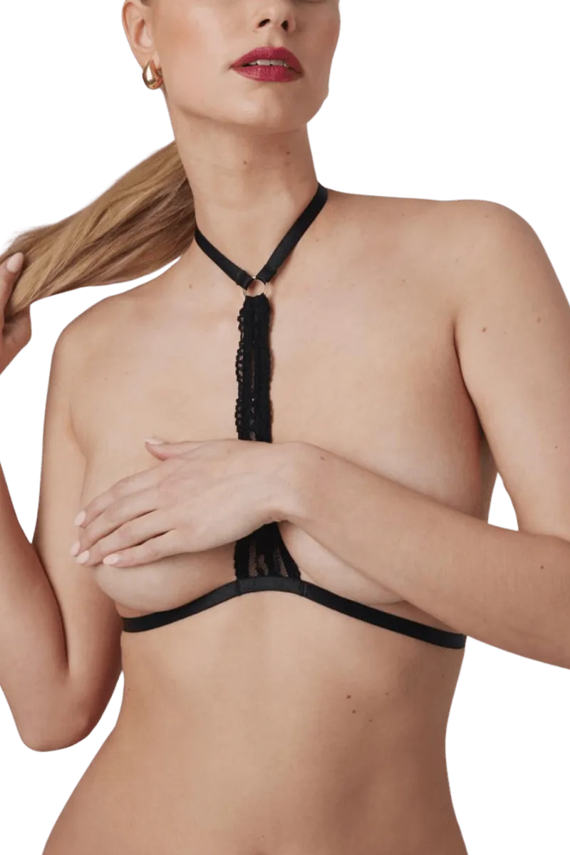 Harness-Bralette mit Spitze Harness-Bralette mit Spitze