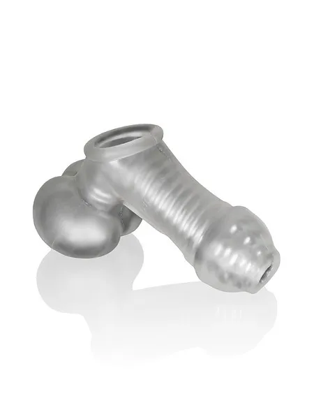 Sackjack Wearable Jack Off Sheath: Penis- und Hodenhülle, halbtransparent Sackjack Wearable Jack Off Sheath: Penis- und Hodenhülle, halbtransparent