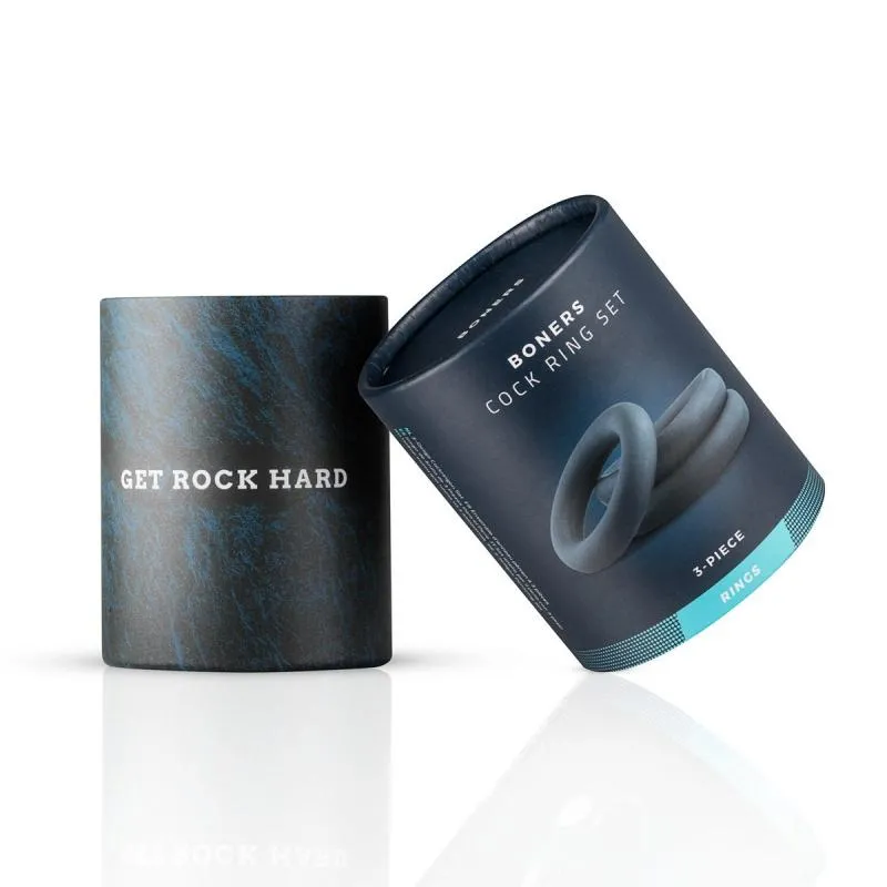 Boners »3-Teile« Penisring-Set – Bild 4