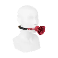 Mundknebel im Rosendesign Mundknebel im Rosendesign