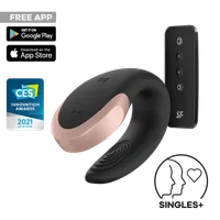 Satisfyer Double Love Connect App, 8,5 cm, mit Fernbedienung Satisfyer Double Love Connect App, 8,5 cm, mit Fernbedienung