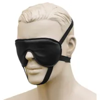 Leder-Augenmaske Leder-Augenmaske