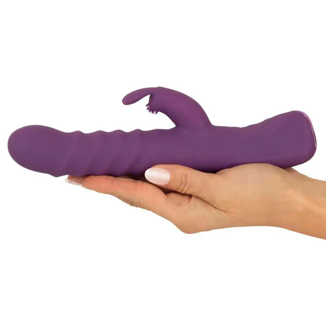 Stoßvibrator mit Klitoris-Stimulator – Bild 5