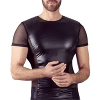 T-Shirt im Mattlook mit gesteppten Schultern T-Shirt im Mattlook mit gesteppten Schultern