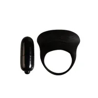 Crazy Bull Bertram: Vibro-Penisring, schwarz Crazy Bull Bertram: Vibro-Penisring, schwarz