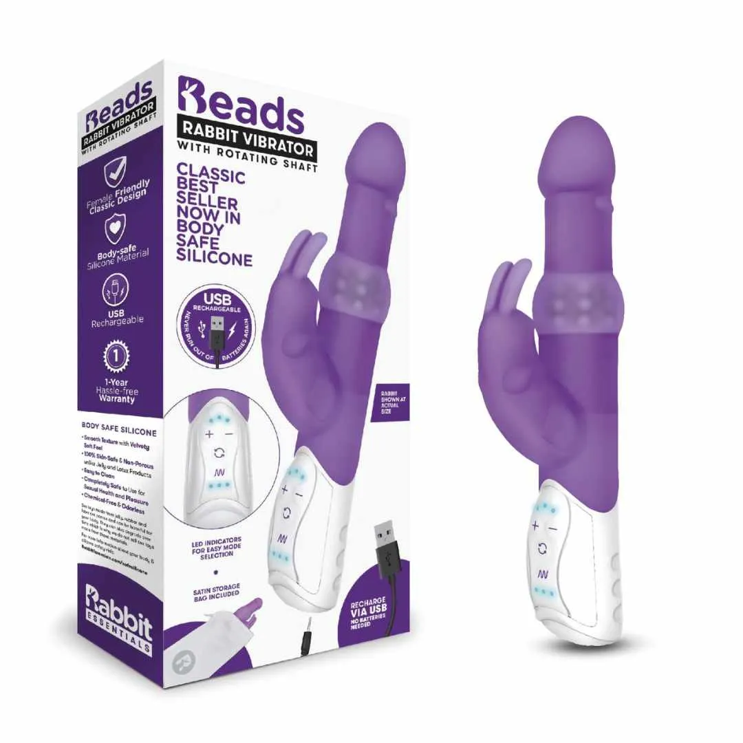 Rabbitvibrator „Beads with rotating shaft“ – Bild 4