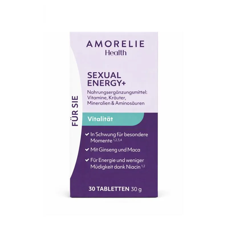 AMORELIE Health »Sexual Energy+« für Sie – 30 Tabletten – Bild 4