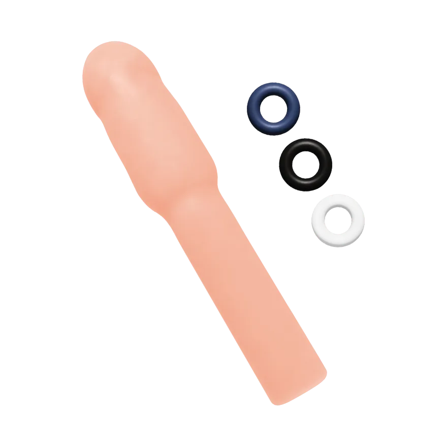 Realistic 4" Penis Extender, 21,1 cm Realistic 4" Penis Extender, 21,1 cm