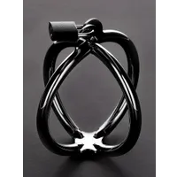 Triune Criss Cross Hand Restraint: Edelstahl-Handfessel Triune Criss Cross Hand Restraint: Edelstahl-Handfessel