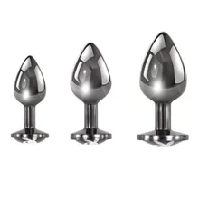 Playboy »Pleasure 3 Ways« Analplug Set