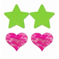 Nippelsticker-Set Herz und Stern Nippelsticker-Set Herz und Stern