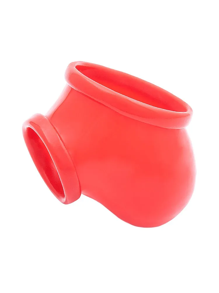 Toylie Ben: Latex-Hodenhülle, rot Toylie Ben: Latex-Hodenhülle, rot