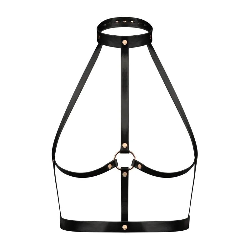 Rosy Gold - Körpergeschirr - Schwarz – Bild 2