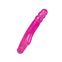 Vibrator mit Glitzer-Effekt, 20,5 cm Vibrator mit Glitzer-Effekt, 20,5 cm