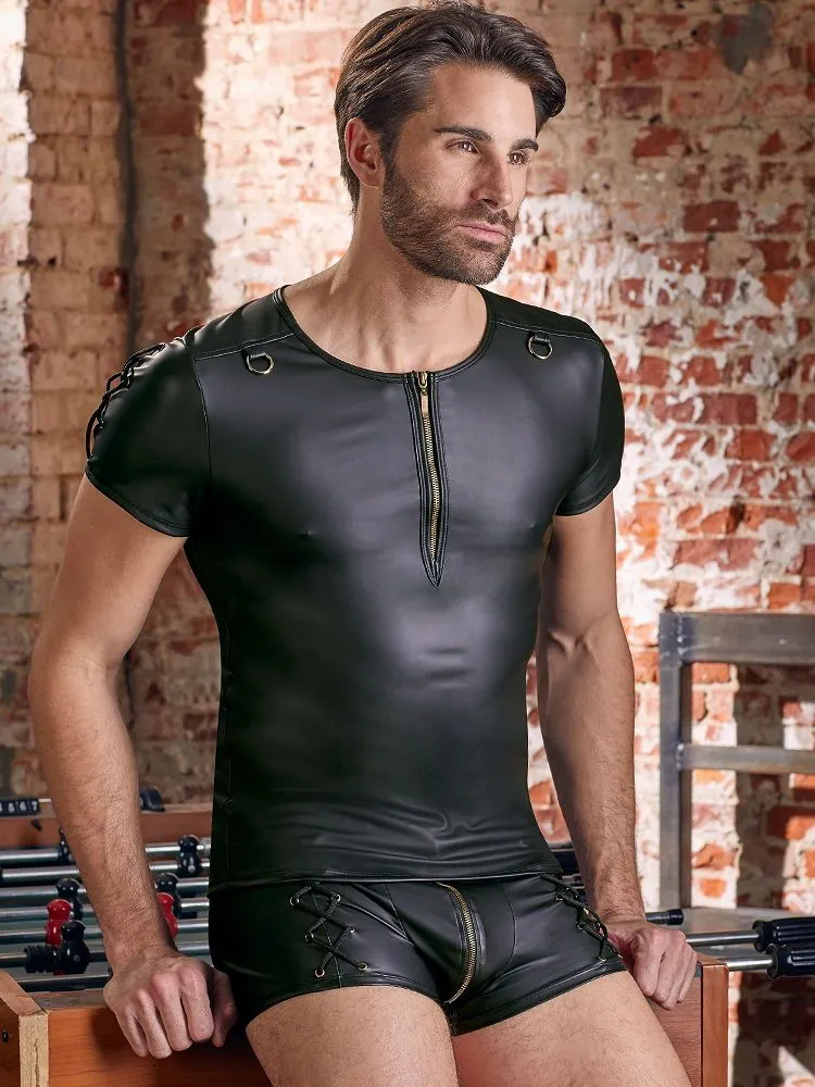 NEK: Mattlook-T-Shirt, schwarz (S) NEK: Mattlook-T-Shirt, schwarz (S)