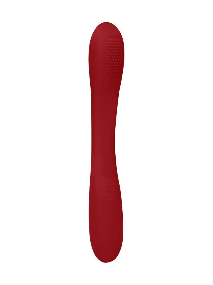 Elegance Flex: Doppel-Vibrator, rot Elegance Flex: Doppel-Vibrator, rot