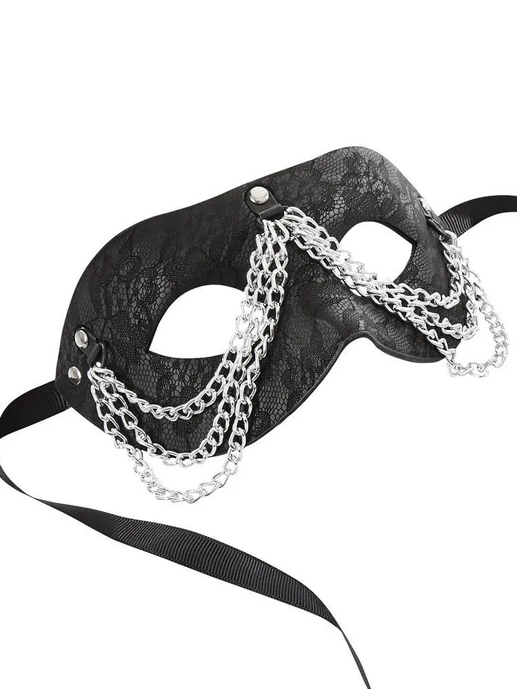 Sportsheets Sincerely Chained Lace Mask: Augenmaske, schwarz Sportsheets Sincerely Chained Lace Mask: Augenmaske, schwarz