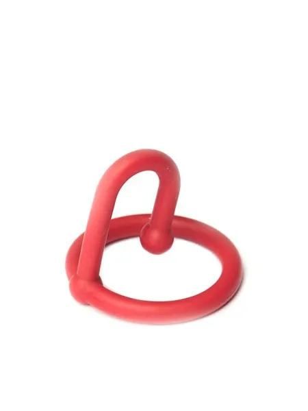 Sport Fucker Cum Stopper: Eichelring mit Spermastopper, rot Sport Fucker Cum Stopper: Eichelring mit Spermastopper, rot