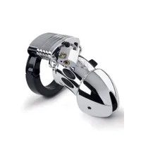 Mystim Pubic Enemy No 1 Silver Edition: Elektro-Keuschheitskäfig Mystim Pubic Enemy No 1 Silver Edition: Elektro-Keuschheitskäfig