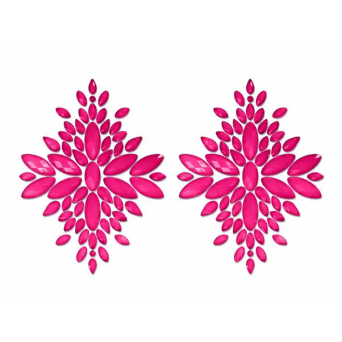 Kristall-Pasties "Glow in the Dark" – Bild 3