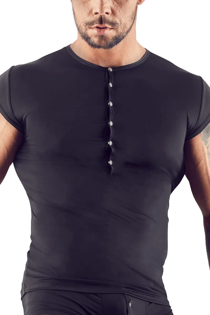 Shirt mit Druckknöpfen Shirt mit Druckknöpfen