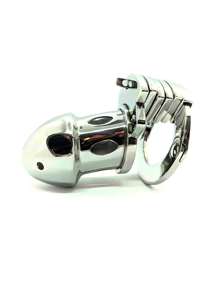 Black Label Stainless Steel The Prison Bird: Edelstahl-Keuschheitskäfig Black Label Stainless Steel The Prison Bird: Edelstahl-Keuschheitskäfig