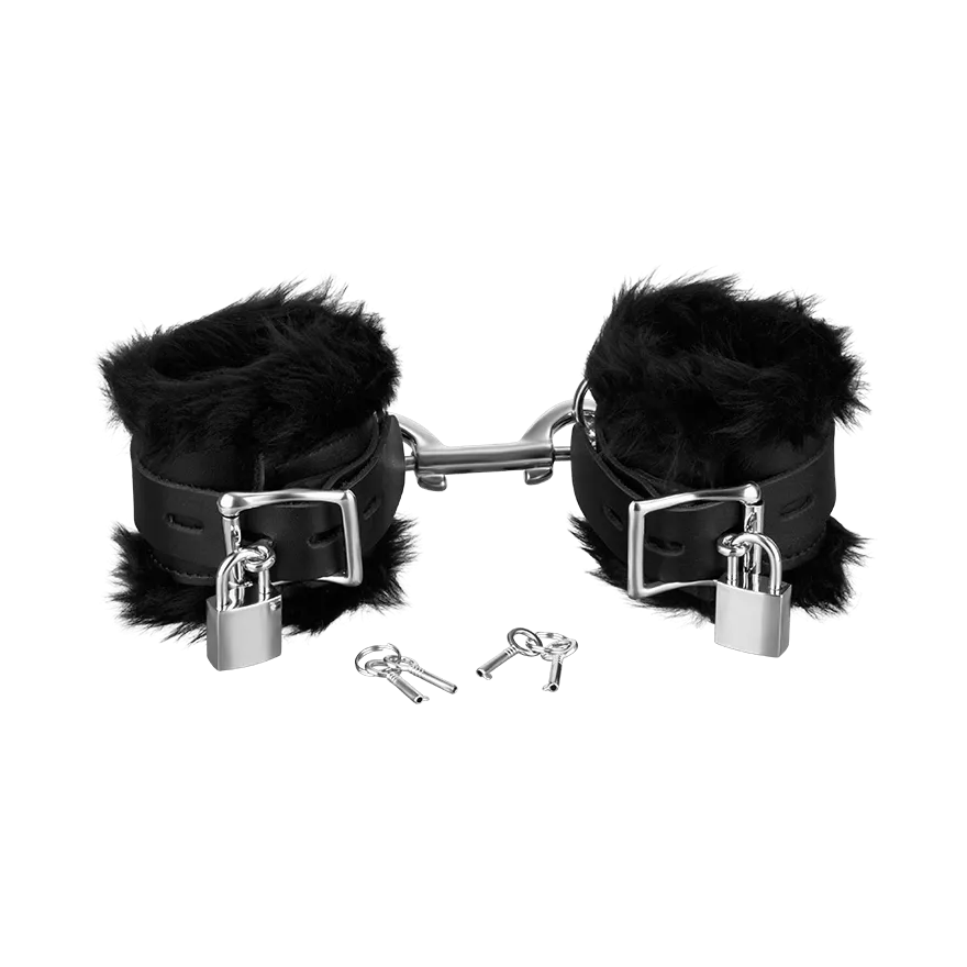 Abschließbare, gepolsterte Handfesseln Abschließbare, gepolsterte Handfesseln