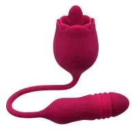 Evolved »Wild Rose« 2-in-1 Zungen & Mini-Vibrator Evolved »Wild Rose« 2-in-1 Zungen & Mini-Vibrator
