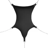 Glatte Ledermatte mit D-Ringen Glatte Ledermatte mit D-Ringen