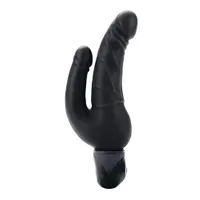 Power Stud Over & Under: Doppelvibrator, schwarz Power Stud Over & Under: Doppelvibrator, schwarz