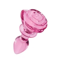 BOOTY SPARKS - Glas-Rosen Analplug Klein - Rosa BOOTY SPARKS - Glas-Rosen Analplug Klein - Rosa