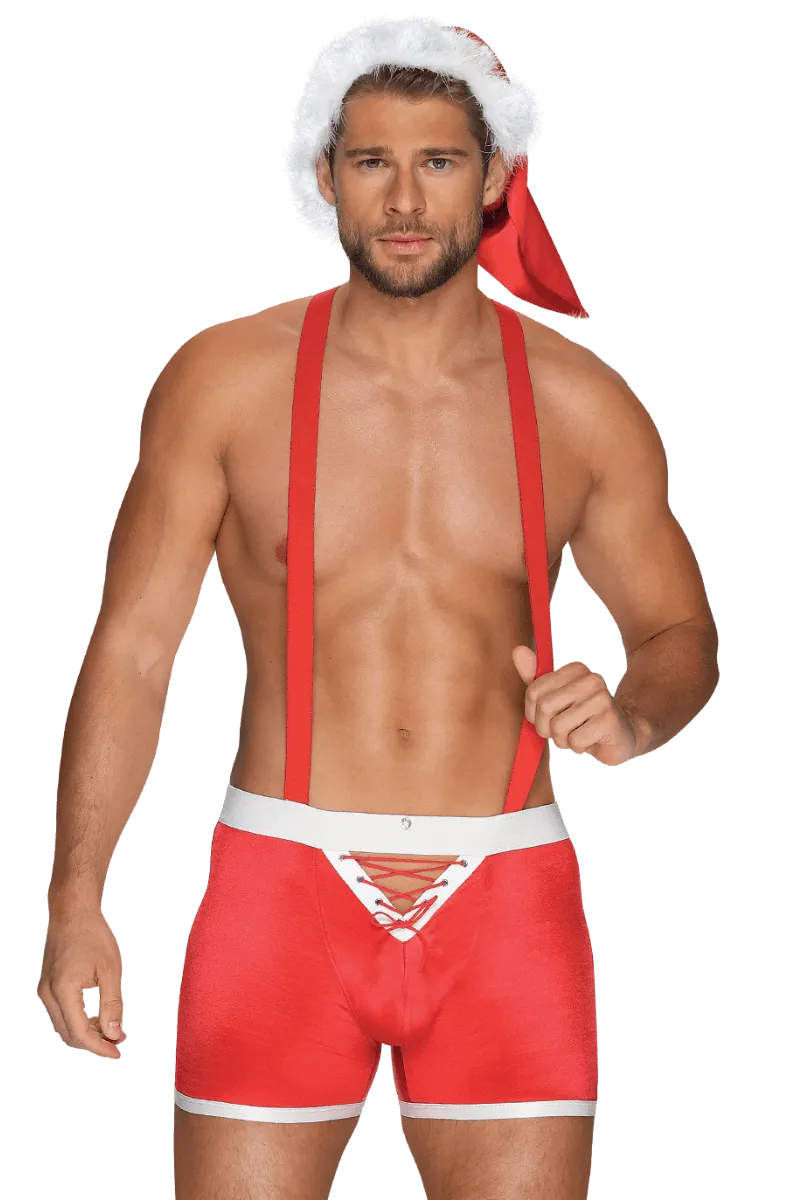 2tlg. sexy Santa Kostüm für Männer 2tlg. sexy Santa Kostüm für Männer