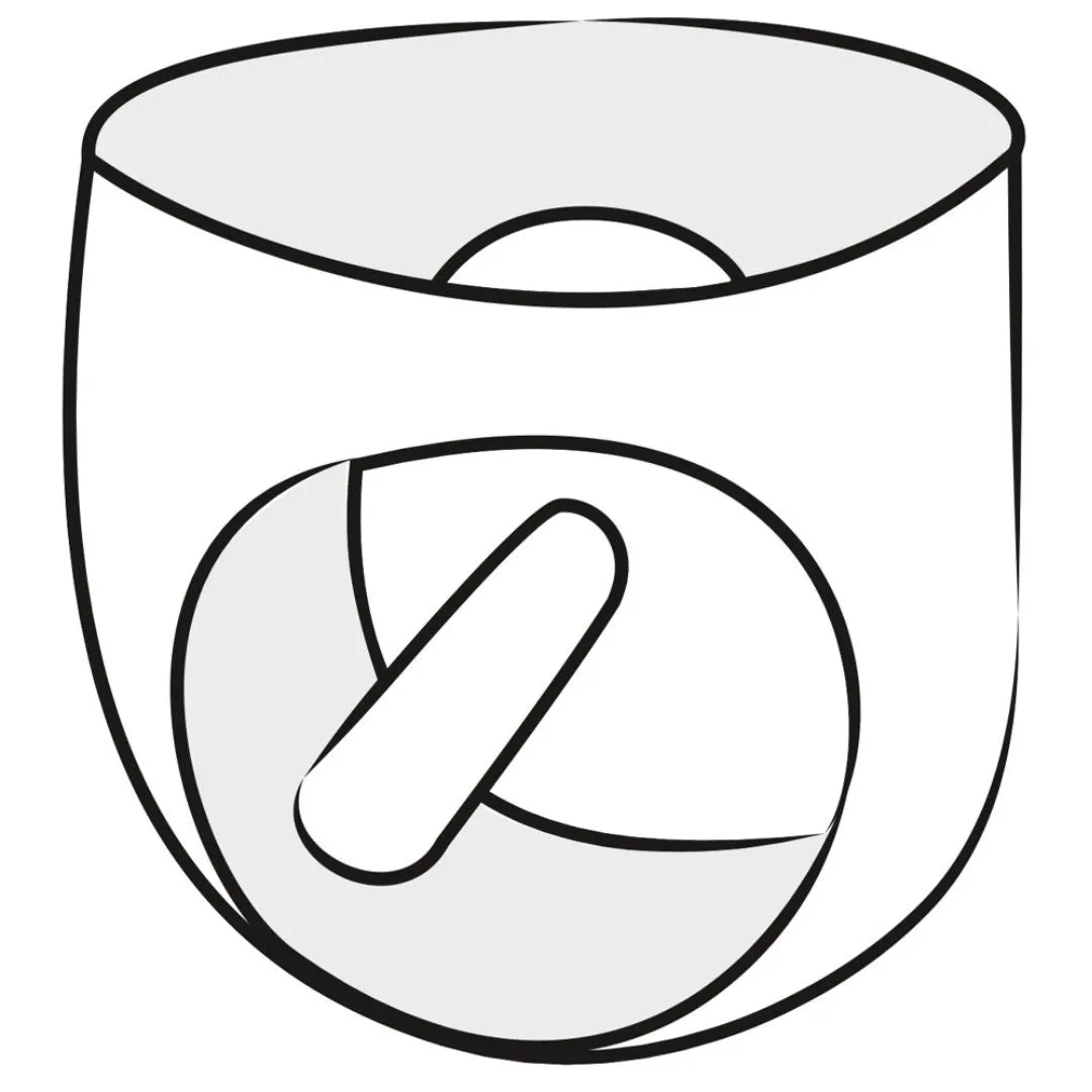 Slip aus Latex mit Anal-Dildo – Bild 4