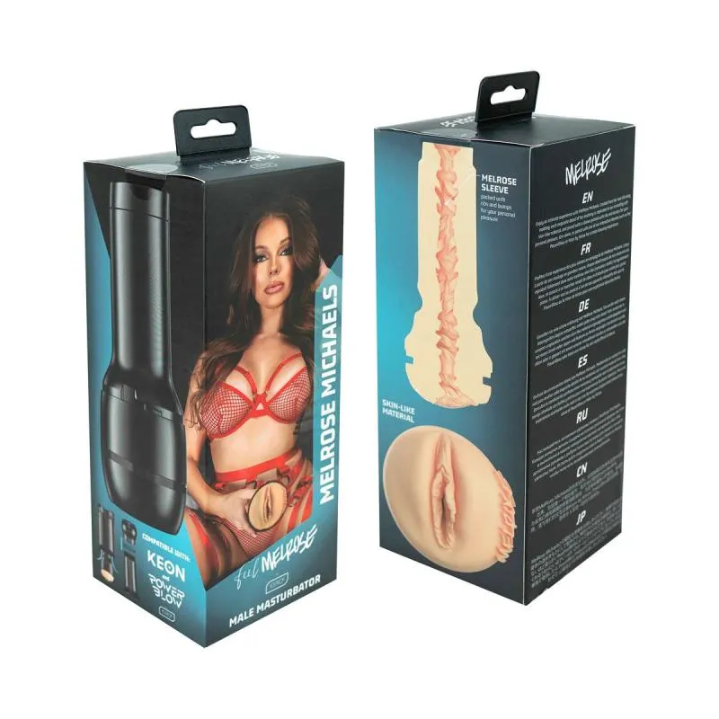 Kiiroo - Feel MelRose Michaels Masturbator - Schwarz Kiiroo - Feel MelRose Michaels Masturbator - Schwarz