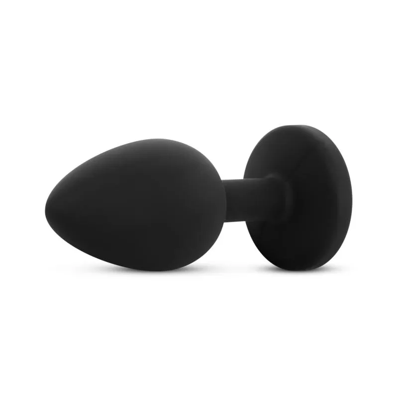 Analplug mit Kristall - Schwarz – Bild 5