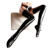 Latexstrümpfe schwarz Latexstrümpfe schwarz