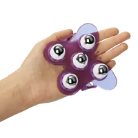 Massagehandschuh mit Edelstahlkugeln Massagehandschuh mit Edelstahlkugeln