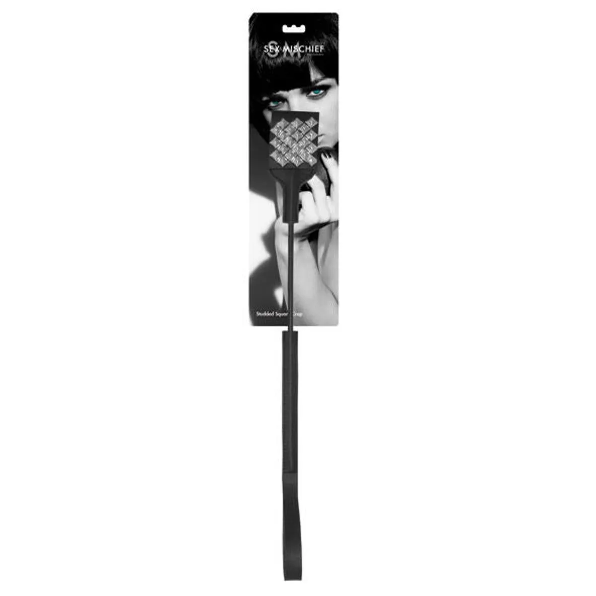 Gerte "Square Studded", 57 cm – Bild 5